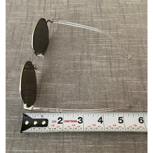 New Michael Korks MK1078 Oahu Womens Silver Clear Sunglasses main image 4